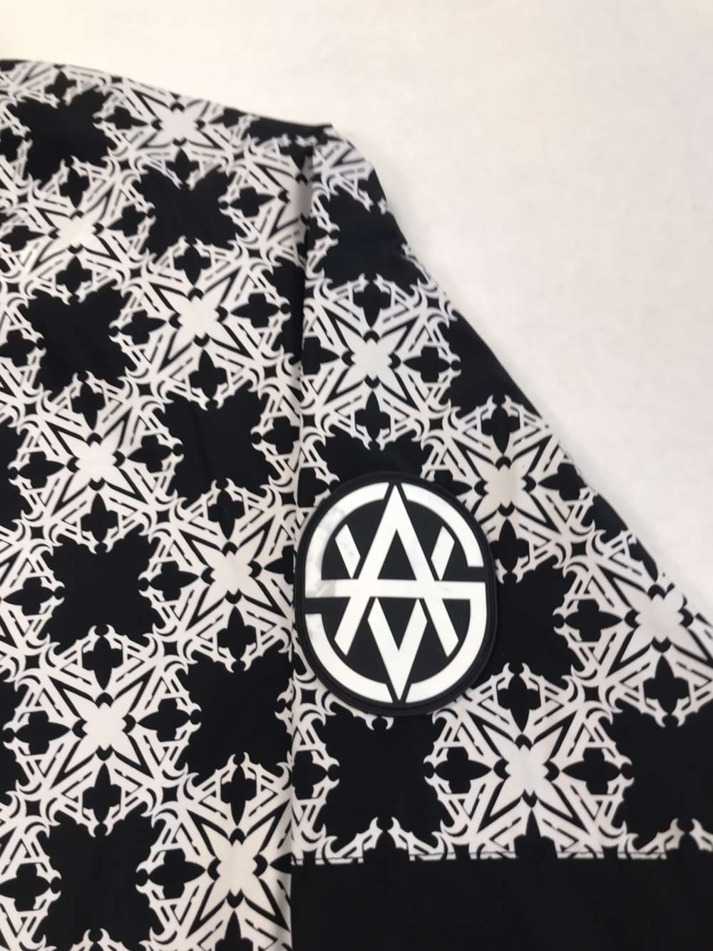 Black and White Floral Jacket