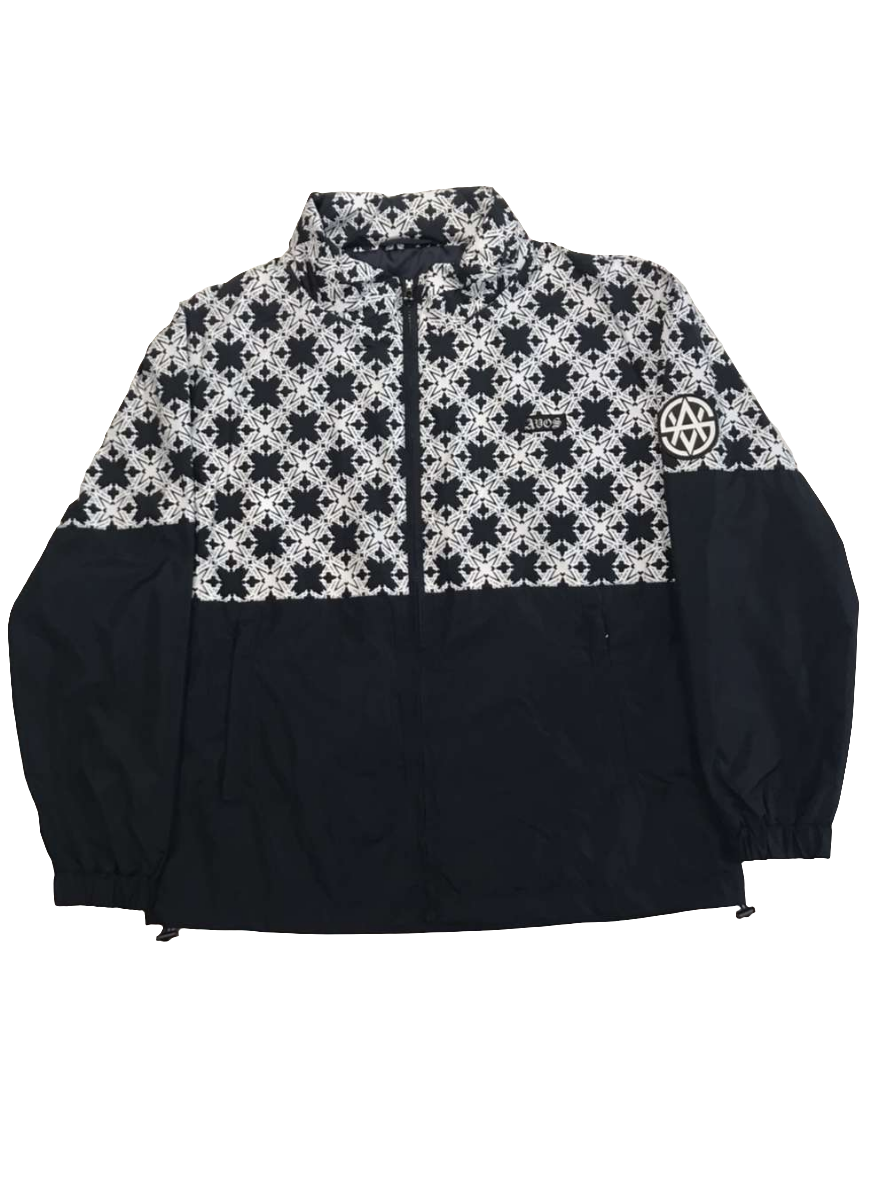 Black and White Floral Jacket