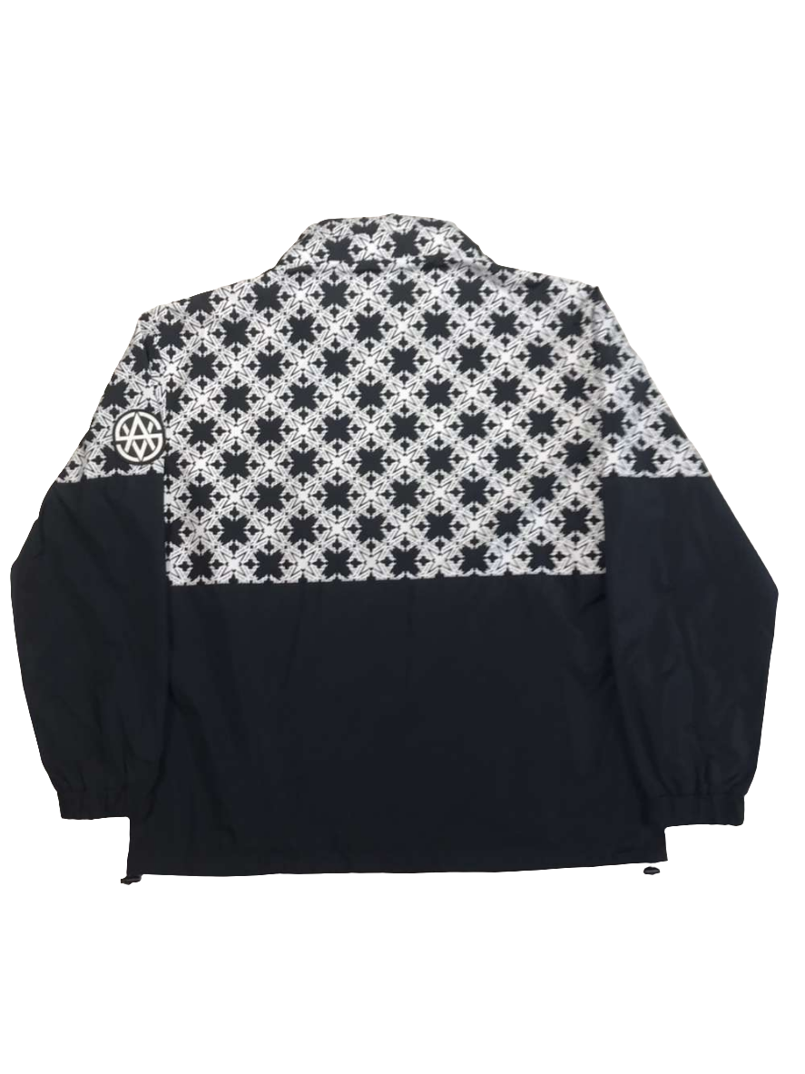 Black and White Floral Jacket