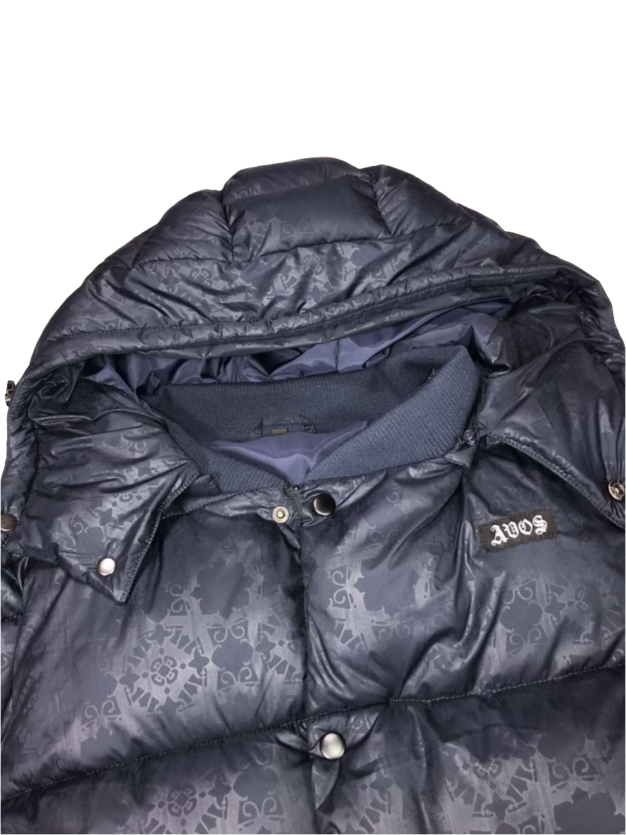 Insulated Navy Puffer Jacket