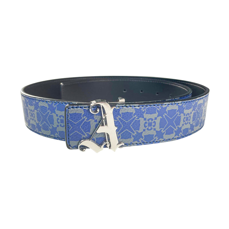 Blue Leather Belts