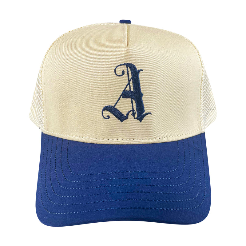 Navy blue trucker hat