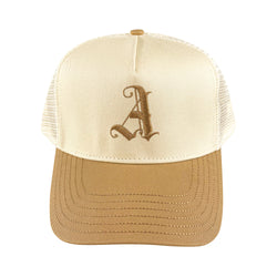 Tan trucker hat