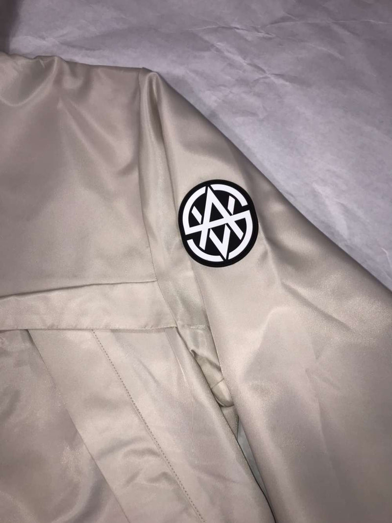 Lightweight Cream Anorak Jacket