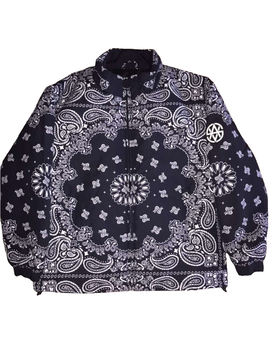 Black and White Bandana Jacket