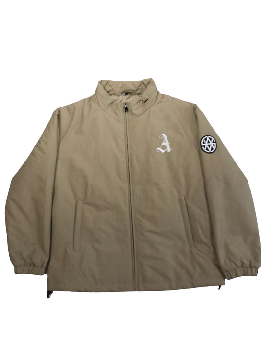 Khaki Embroidered Jacket