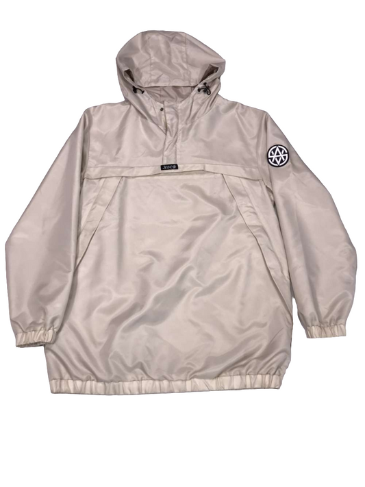 Lightweight Cream Anorak Jacket