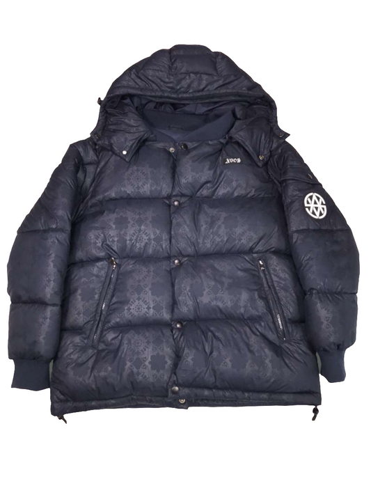 Insulated Navy Puffer Jacket