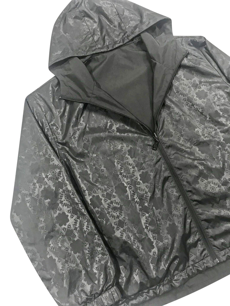 Black reversible Rain Jacket