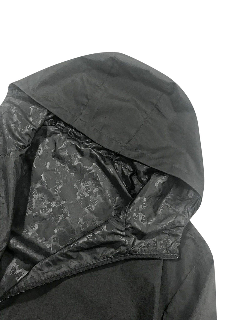 Black reversible Rain Jacket