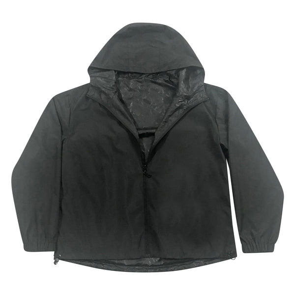 Black reversible Rain Jacket