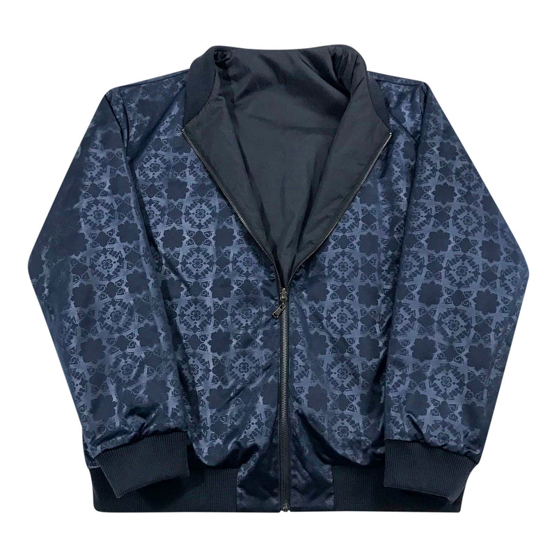 Navy blue reversible Bomber Jacket