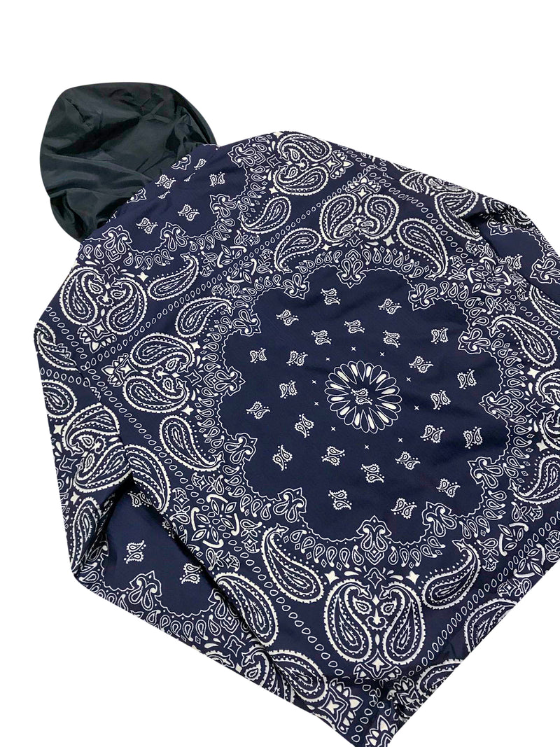 Navy blue bandana jacket